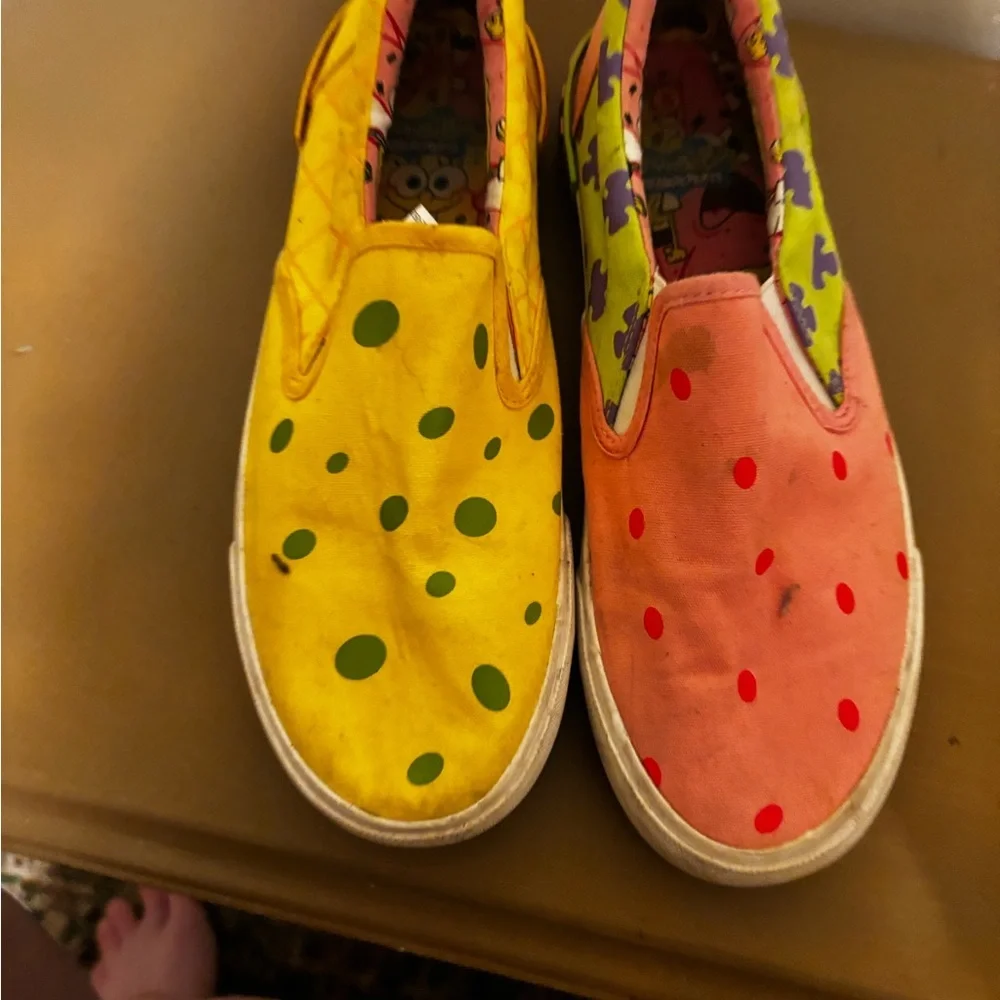 Ground Up SpongeBob Squarepants and Patrick Star Sneakers 8
